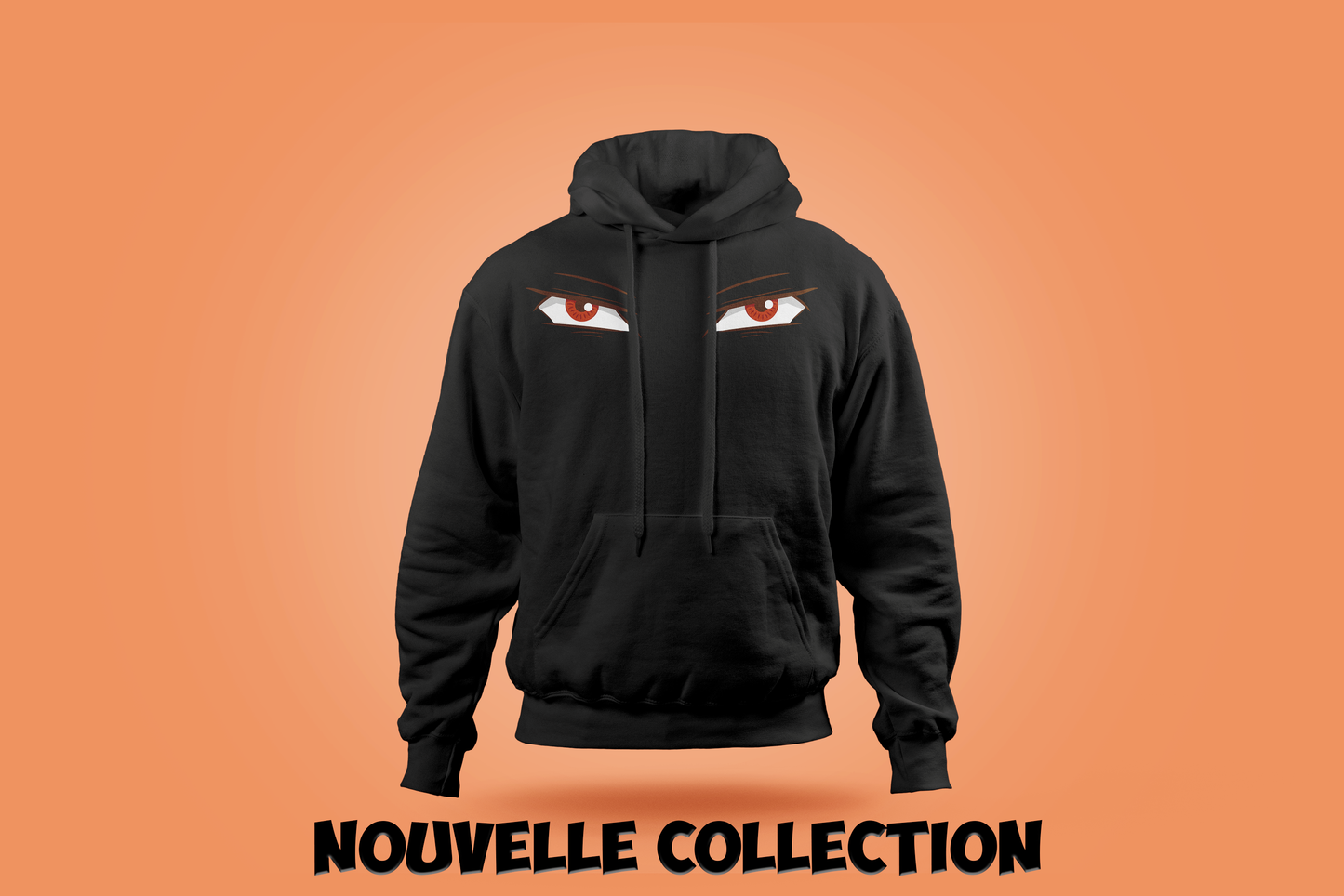 Hoodie yeux anime